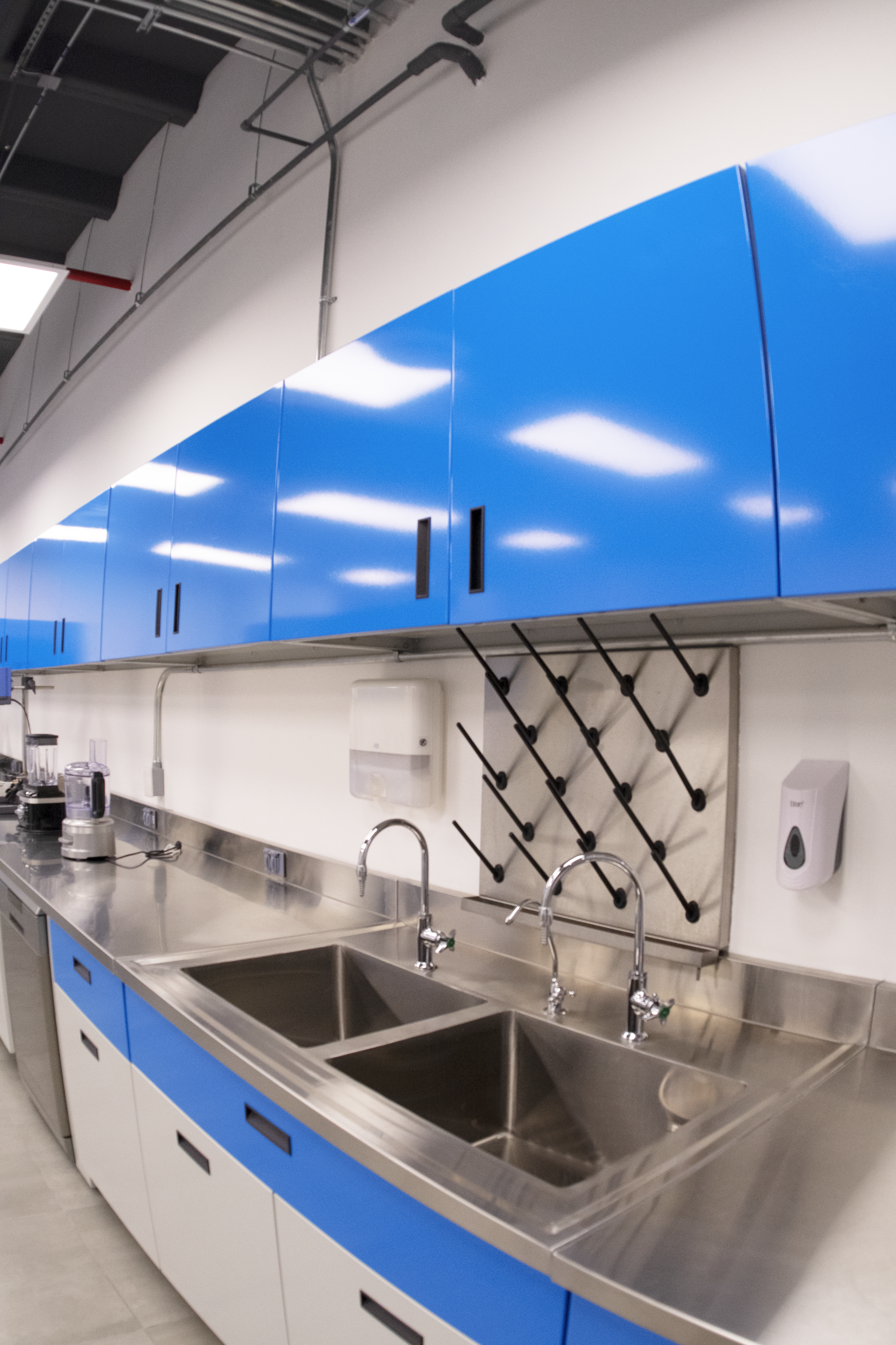 Zona 7: Lavado - Tarja de laboratorio